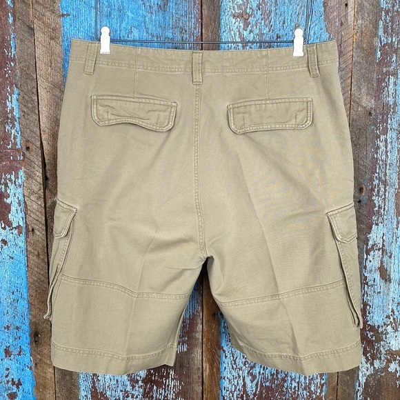 OP Tan Cargo Shorts - Picture 4 of 5